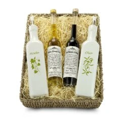 Essig-Ölspender Im Korb