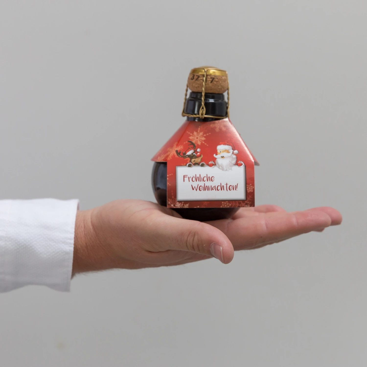 Kleinste Sektflasche - Fröhliche Weihnachten 2 Kleinste Sektflasche - Fröhliche Weihnachten – Bild 2