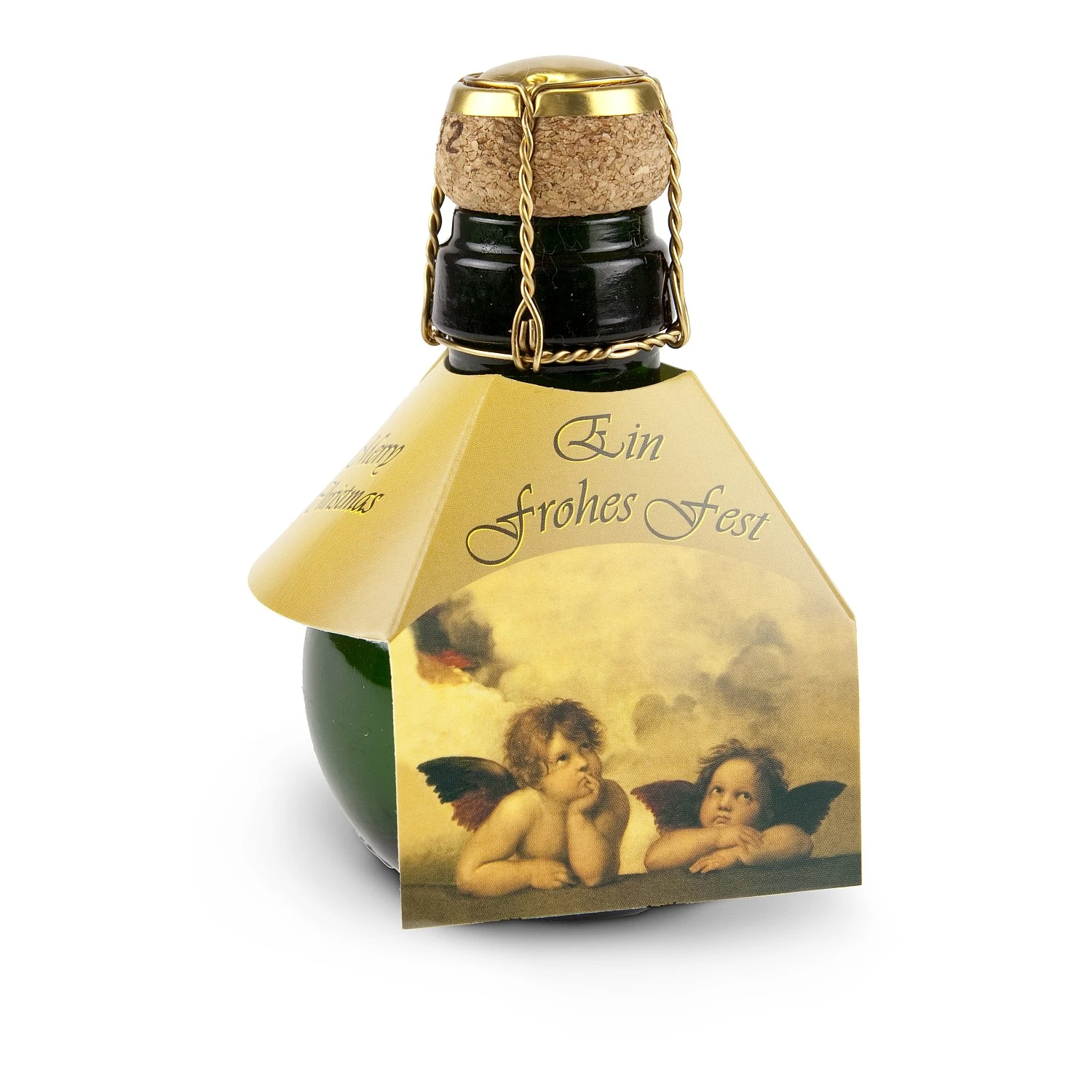 Kleinste Sektflasche - Weihnachts-Raffael 1 Kleinste Sektflasche - Weihnachts-Raffael
