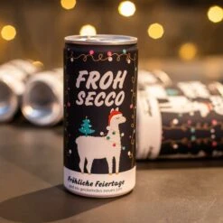 FrohSecco – Edition Nikolama – 6x Prickelnder Weihnachtsgruß -KleineGeschen Geschaft 2K714 Froh Secco Nikolama 17 71954
