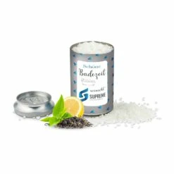 Badesalz-Dose XL 300 G, Earl Grey Mit Individuellem Etikett