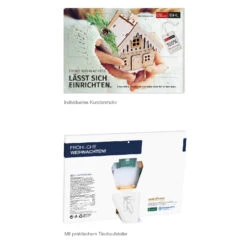 Tischkalender Ritter SPORT - Kompostierbares Inlay -KleineGeschen Geschaft 55360 Tisch Adventskalender Ritter SPORT Inlay kompostierbar 3 W 41567