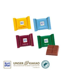 Tischkalender Ritter SPORT - Kompostierbares Inlay -KleineGeschen Geschaft 55360 Tisch Adventskalender Ritter SPORT Inlay kompostierbar Fuellung W 41568