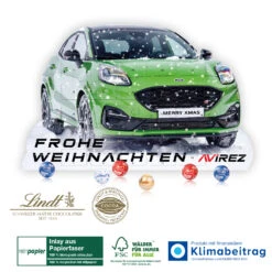 Individuelle Kalenderform Lindt Kugeln