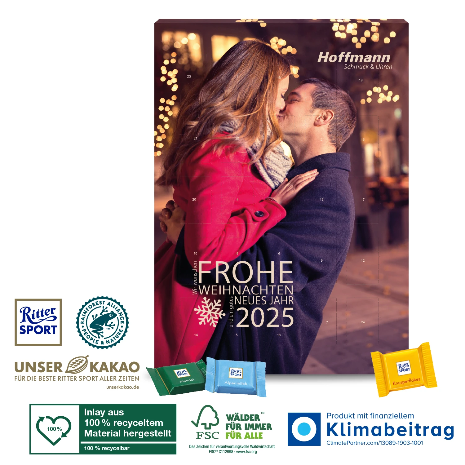 Wand-Adventskalender "Ritter Sport" 2 Wand-Adventskalender "Ritter Sport" – Bild 2