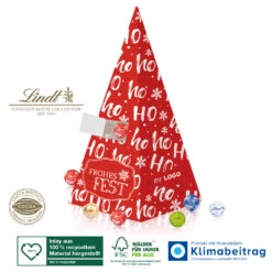 Weihnachtspyramide Adventskalender Lindt -KleineGeschen Geschaft 95378 Adventskalender Lindt Weihnachtspyramide 3 W 35678