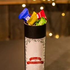 Geschenkhülse "Danke" - Ritter Sport -KleineGeschen Geschaft Danke Frohe Weihnachten Ritter Sport Mini 13 71961