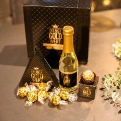 Du Bist Gold Wert - Geschenkset -KleineGeschen Geschaft Du bist Gold wert Geschenkset 16 72084