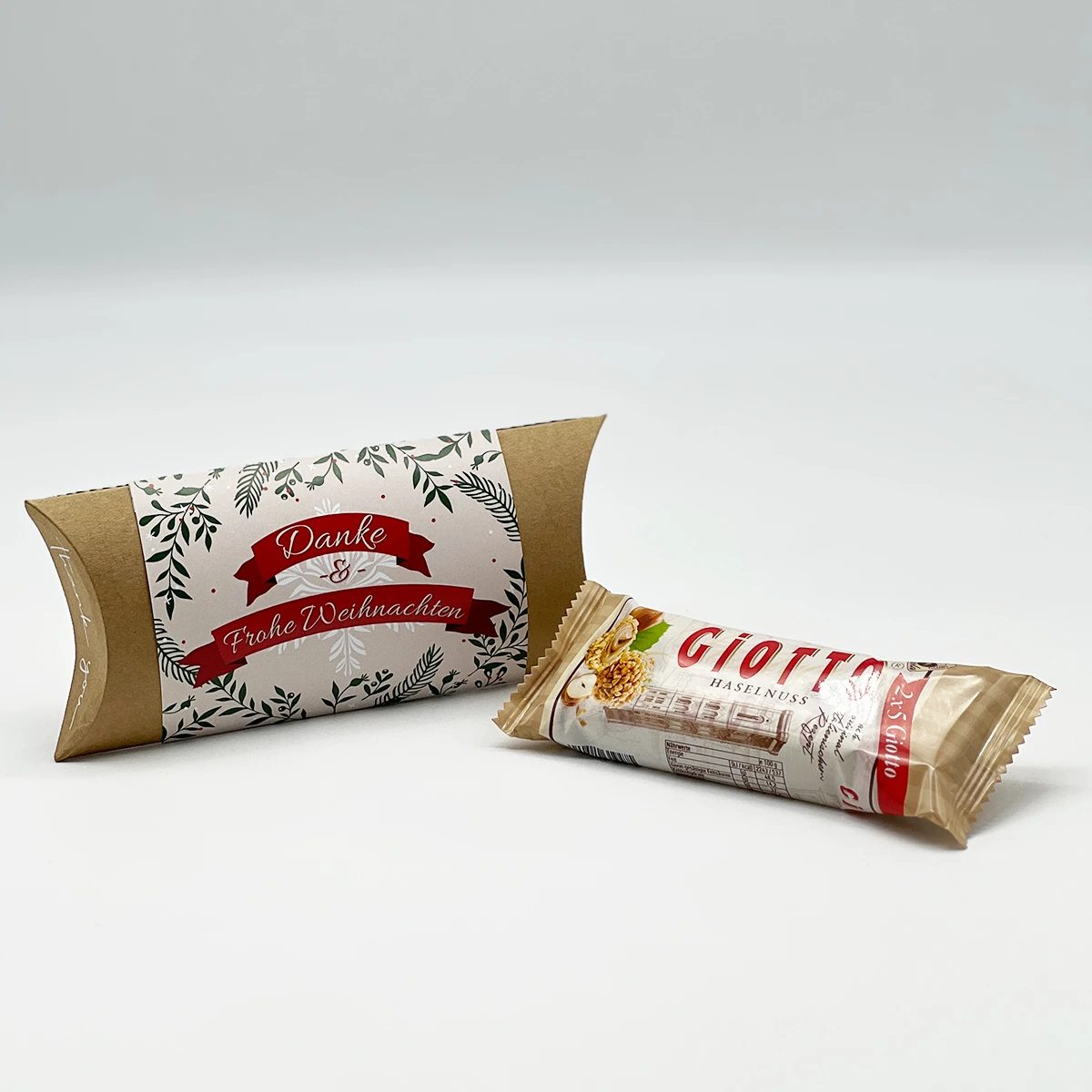 Pillowbox "Danke & Frohe Weihnachten" - Giotto 2 Pillowbox "Danke & Frohe Weihnachten" - Giotto – Bild 2