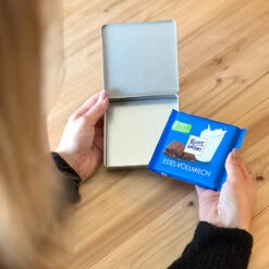 Sie Sind Gold Wert - Ritter SPORT Dose -KleineGeschen Geschaft Geschenkdose Ritter Sport 4 88136