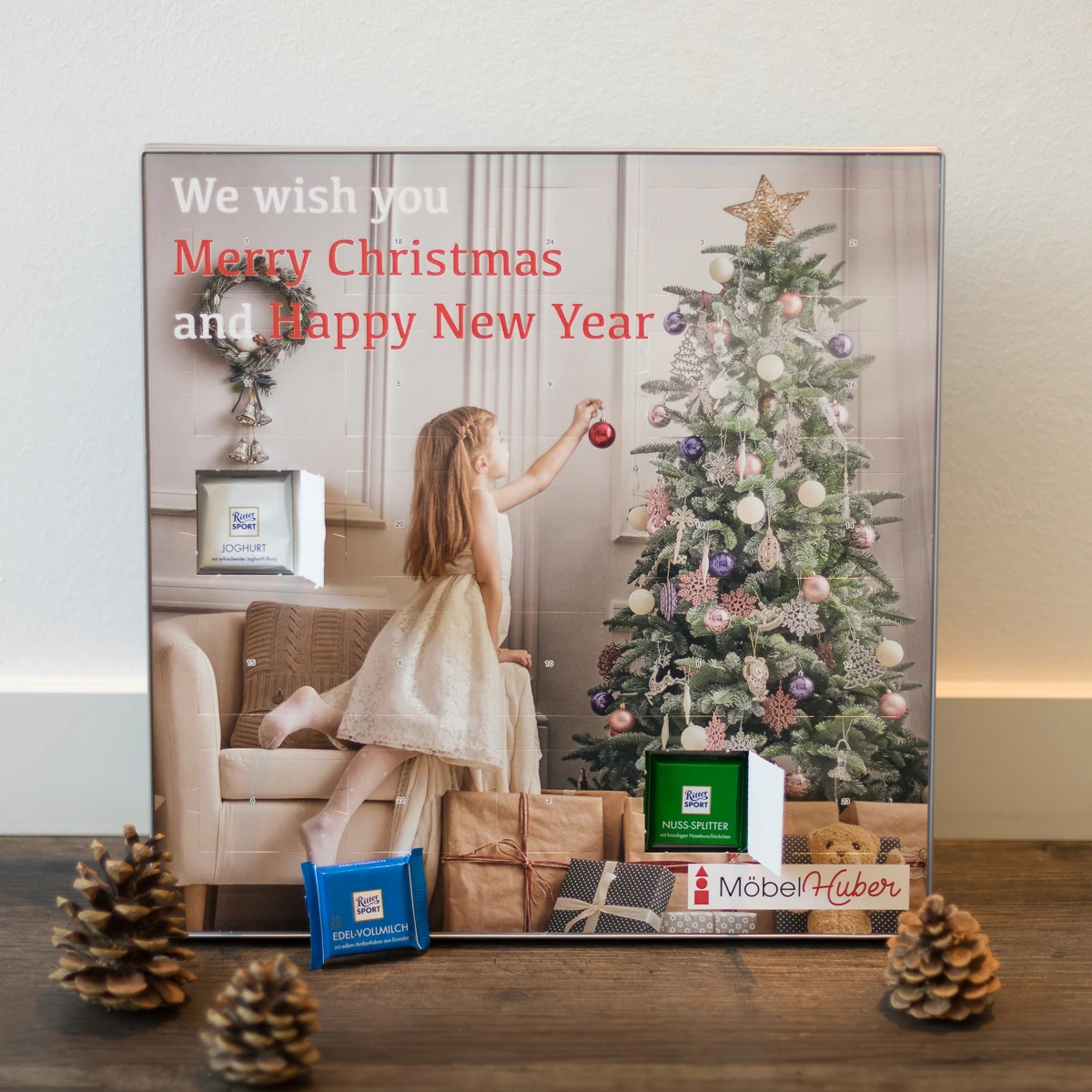 Täfelchen Adventskalender - Ritter SPORT 2 Täfelchen Adventskalender - Ritter SPORT – Bild 2