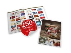 Tischkalender Ritter SPORT - Kompostierbares Inlay -KleineGeschen Geschaft Montage Motivkatalog Ohne Marke 87767