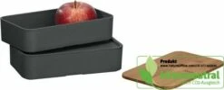 Lunchbox Eco - Xmas -KleineGeschen Geschaft N m 561 7 Lunchbox Doppel Eco Nachhaltig Besteck 71311