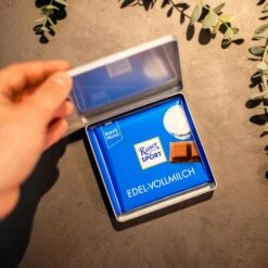 Danke & Frohe Weihnachten - Ritter Sport Dose 9 Danke & Frohe Weihnachten - Ritter Sport Dose -KleineGeschen Geschaft WP12961 VH 72218