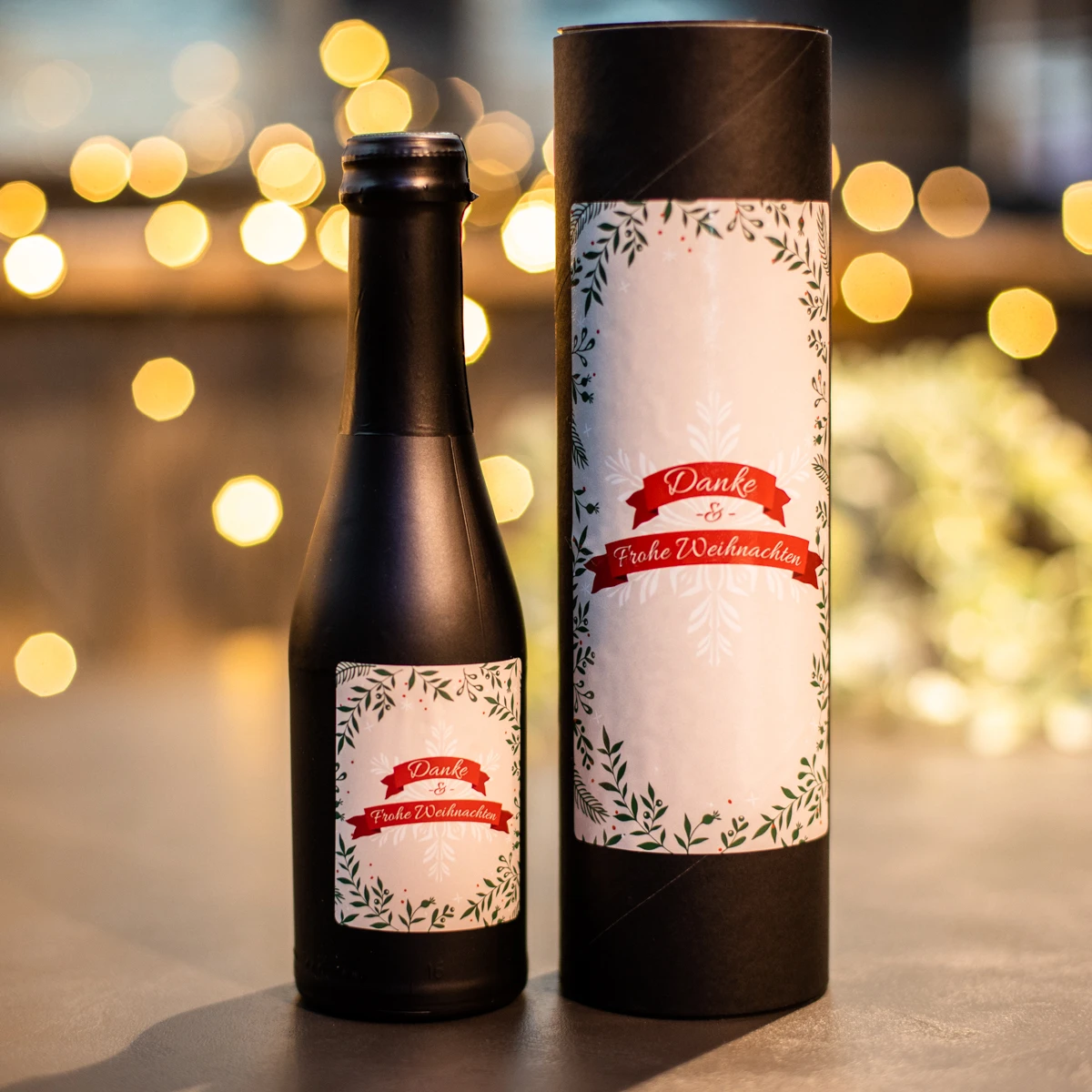 Danke & Frohe Weihnachten - Secco 1 Danke & Frohe Weihnachten - Secco