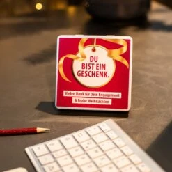 Du Bist Ein Geschenk - Ritter Sport -KleineGeschen Geschaft WP12975 Du bist ein Geschenk Ritter Sport Dose 3 72282