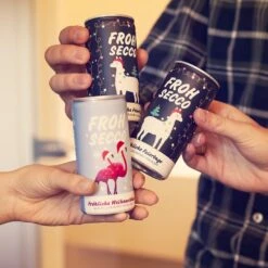 FrohSecco – Edition Nikolama – 6x Prickelnder Weihnachtsgruß -KleineGeschen Geschaft WP12985 VH 71465