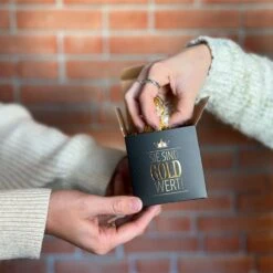 Geschenktüte "Sie Sind Gold Wert" -KleineGeschen Geschaft WP13081 VH 81446