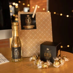 Geschenktüte "Sie Sind Gold Wert"