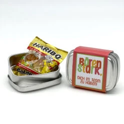 Geschenkdose "Bärenstark" - Haribo Goldbären Mini