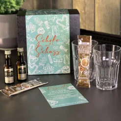 Geschenkset "Schoko Mit Schuss"
