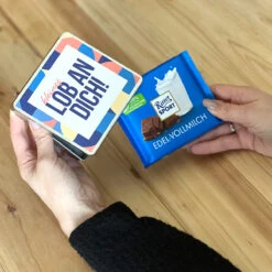 Geschenkdose "Kleines Lob An Dich" - Ritter Sport -KleineGeschen Geschaft WP13176 Geschenkdose Kleines Lob an Dich Ritter Sport 1 84465