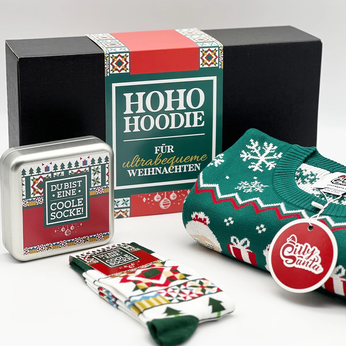 Geschenkset "Ultrabequeme Weihnachten" 1 Geschenkset "Ultrabequeme Weihnachten"