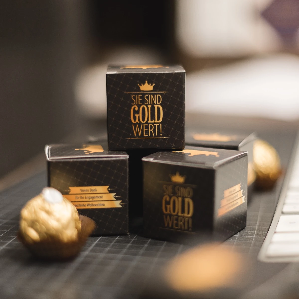 Weihnachts-Set "Sie Sind Gold Wert" 6 Weihnachts-Set "Sie Sind Gold Wert" – Bild 6