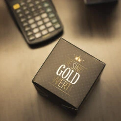 Sie Sind Gold Wert Würfel XL – Christmas -KleineGeschen Geschaft Weihnachtsplaner 98282F8gbQKSOAWf9