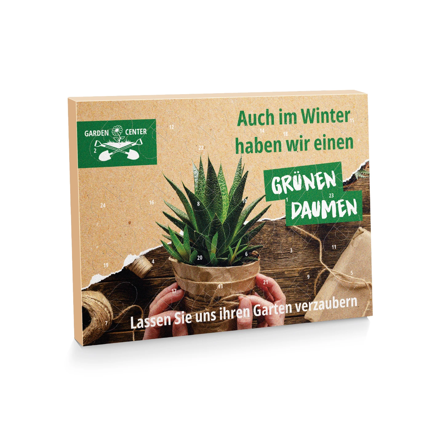 Adventskalender Eco XL Samentütchen & Substrattabletten 2 Adventskalender Eco XL Samentütchen & Substrattabletten – Bild 2