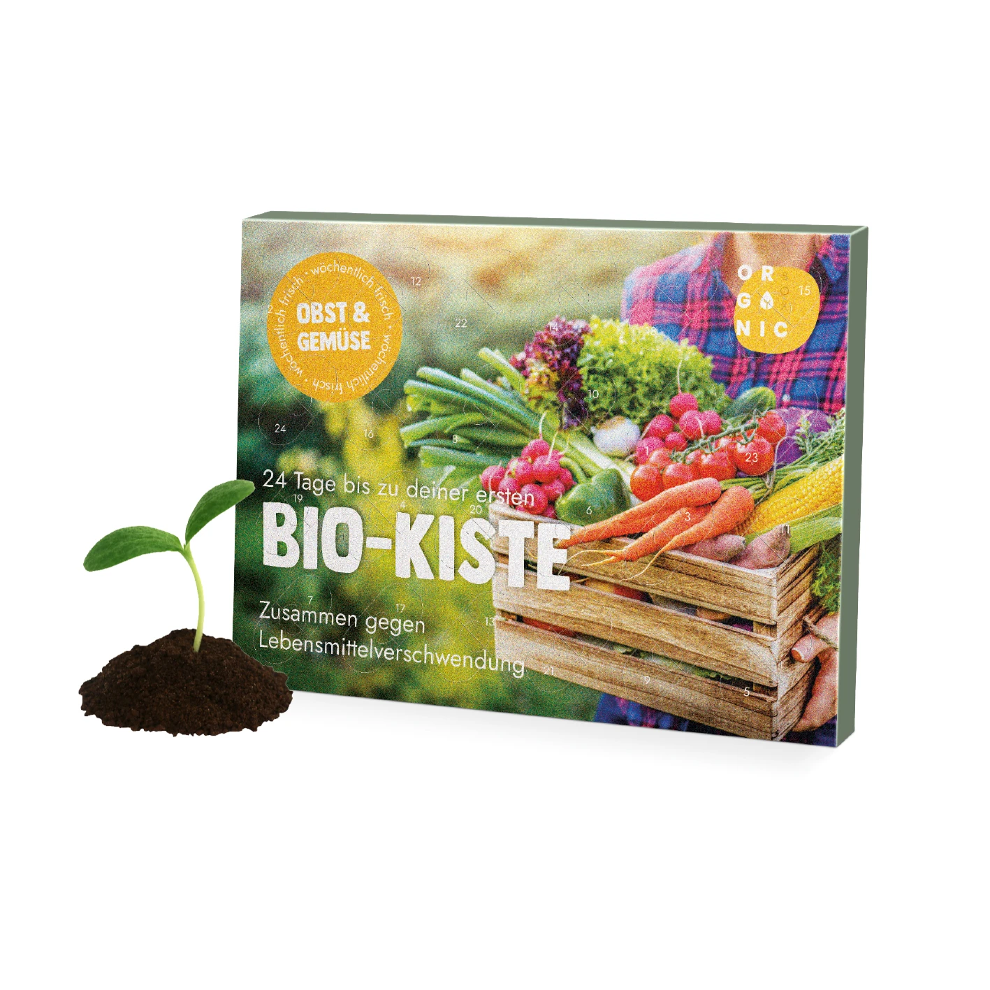 Adventskalender Eco XL Samentütchen & Substrattabletten 1 Adventskalender Eco XL Samentütchen & Substrattabletten