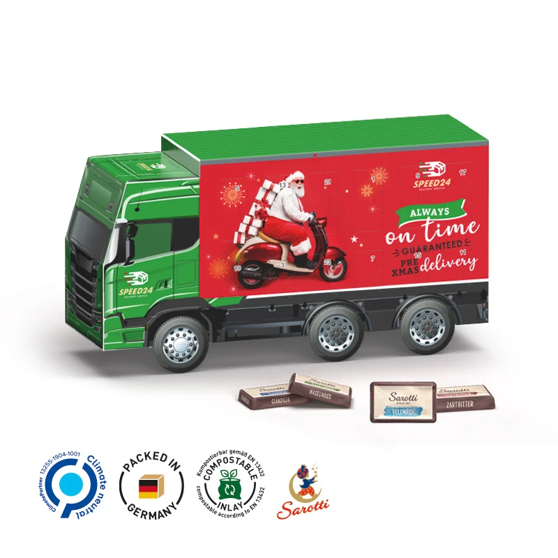 Adventskalender LKW Sarotti 1 Adventskalender LKW Sarotti