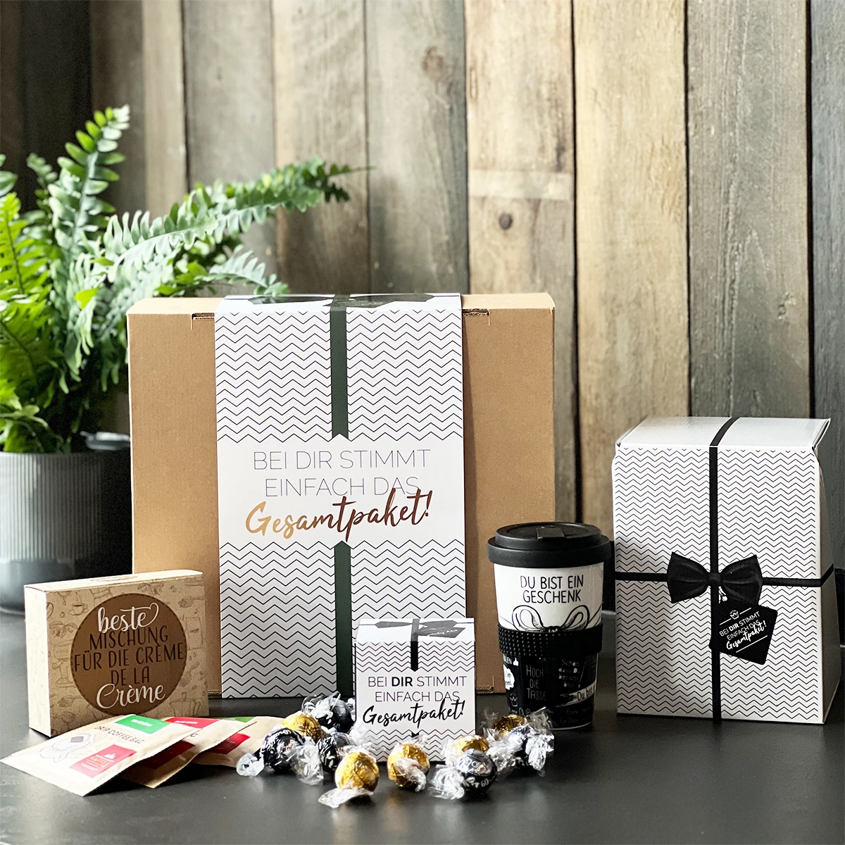 Geschenkset "Für Die Crème De La Crème" 1 Geschenkset "Für Die Crème De La Crème"