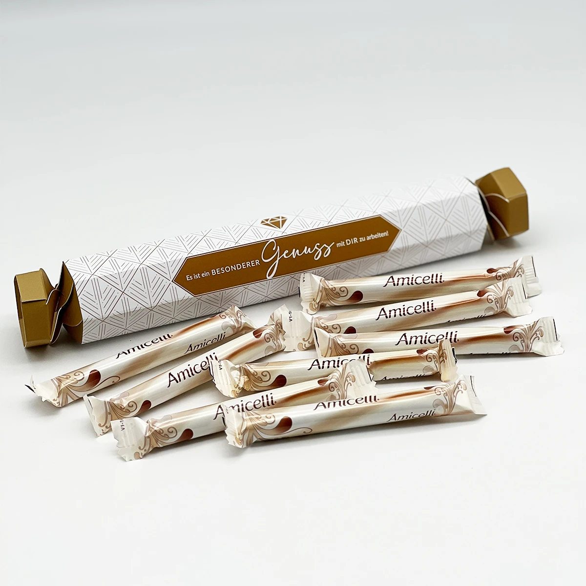 Geschenkverpackung "Ein Besonderer Genuss" - Amicelli 2 Geschenkverpackung "Ein Besonderer Genuss" - Amicelli – Bild 2