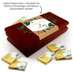 Kleines Dankeschön Christmas - Lindt 6 Kleines Dankeschön Christmas - Lindt -KleineGeschen Geschaft mockup dankeverpackung Lindt Naps Name Logo 41744