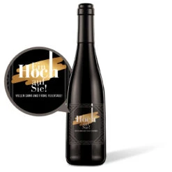 Ein Hoch Auf Sie! -KleineGeschen Geschaft mockup flasche einhochauf Sie 77898