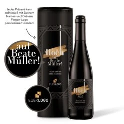 Ein Hoch Auf Sie! -KleineGeschen Geschaft mockup flasche huelse einhochauf SIE 1 41798