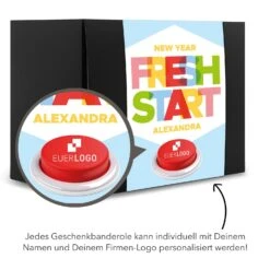 "New Year - Fresh Start" - Geschenkset -KleineGeschen Geschaft mockup geschenkset New year Fresh start Lupe 79832