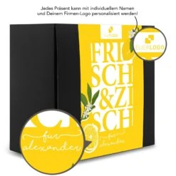Frisch & Zisch - Geschenkset -KleineGeschen Geschaft mockup geschenkset frisch und zisch Lupe 81357