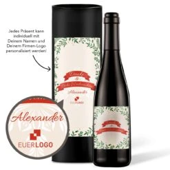 Danke & Frohe Weihnachten - Secco 8 Danke & Frohe Weihnachten - Secco -KleineGeschen Geschaft mockup secco huelse dankefrohe weihnachten Lupe 77948