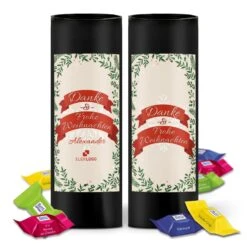 Geschenkhülse "Danke" - Ritter Sport -KleineGeschen Geschaft mockup verpackung 2dosen danke froheweihnachten 89609