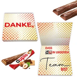 Danke, Dass Du Im Team Bist - 10er Ferrero Duplo 10 Danke, Dass Du Im Team Bist - 10er Ferrero Duplo -KleineGeschen Geschaft montage DUplo 10er 1 79413