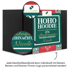Geschenkset "Ultrabequeme Weihnachten" 8 Geschenkset "Ultrabequeme Weihnachten" -KleineGeschen Geschaft montage coole socke weihnachtspulli Geschenkset Lupe 94232
