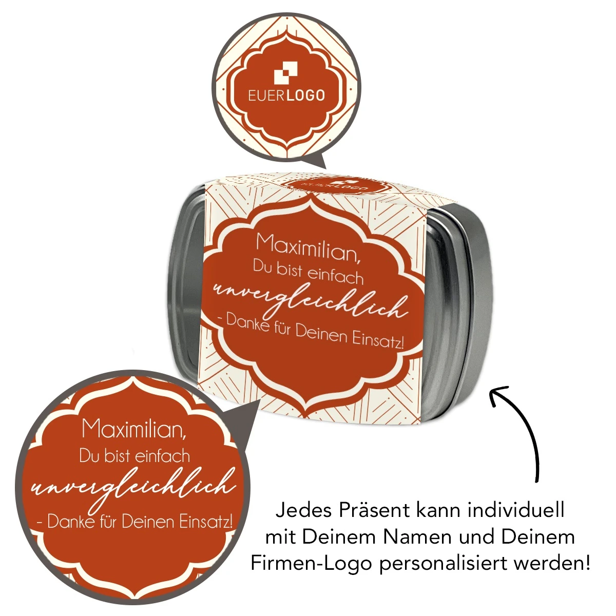 Geschenkdose "Du Bist Einfach Unvergleichlich" - Giotto – Bild 2