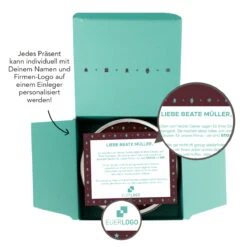 Wir Sind Stolz Auf Sie - Lindt -KleineGeschen Geschaft montage einleger stolz auf Lupe SIE 80350