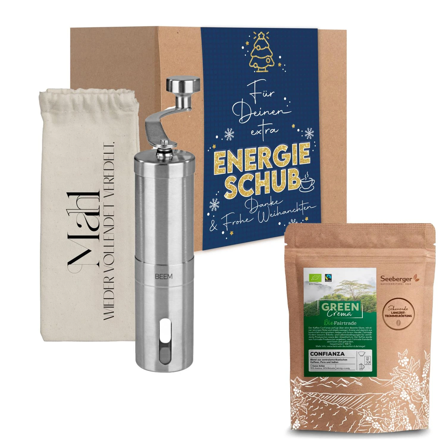 Geschenkset "Für Deinen Extra Energieschub" 1 Geschenkset "Für Deinen Extra Energieschub"