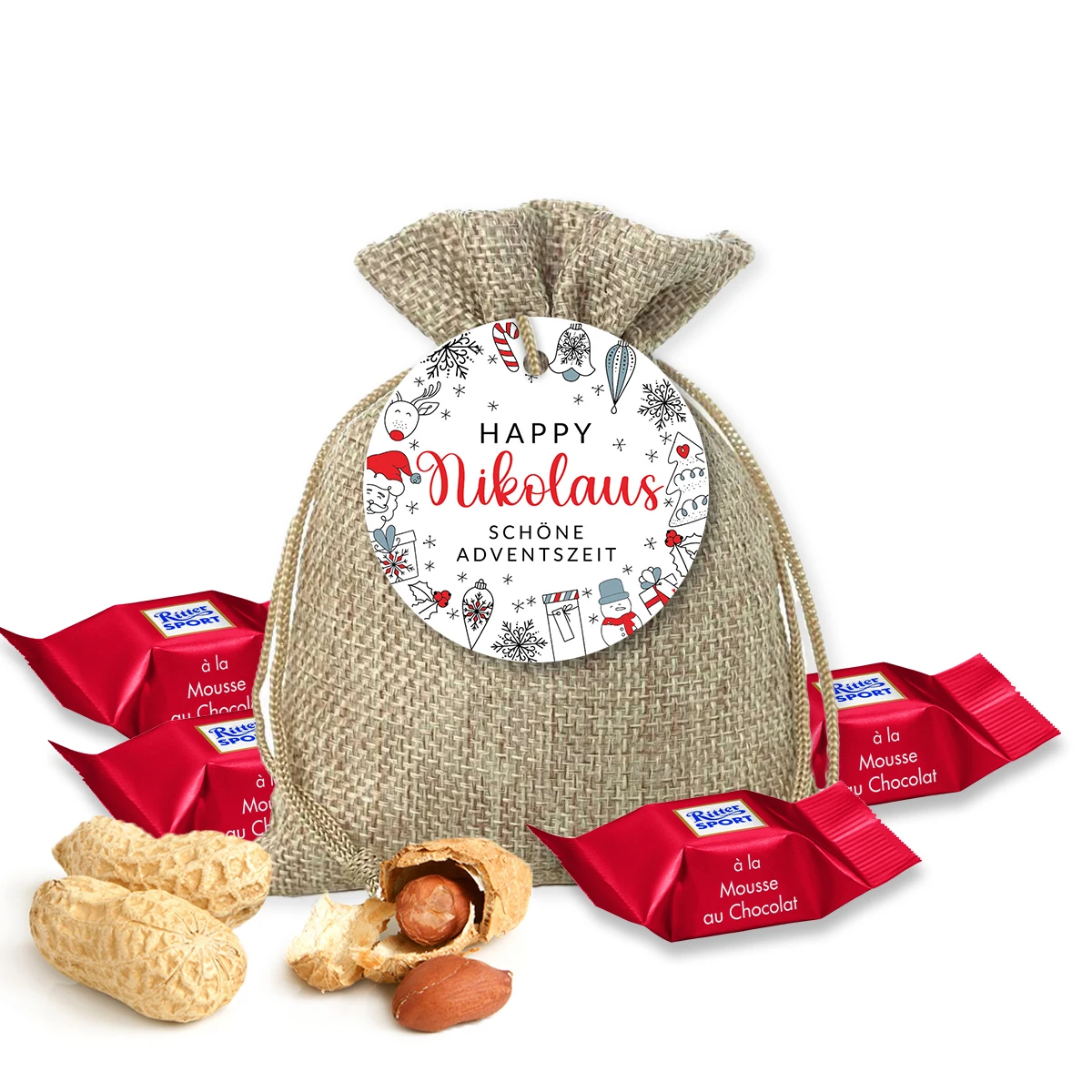 Nikolaussäckchen - Ritter Sport 1 Nikolaussäckchen - Ritter Sport