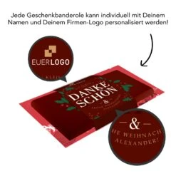 Geschenkset "Kleines Dankeschön" - Weihnachten -KleineGeschen Geschaft montage kl dankeschoen XMAS badesalz Granatapfel Lupe 95628