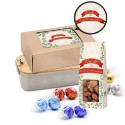 Lunchbox (Natur) - Gefüllt