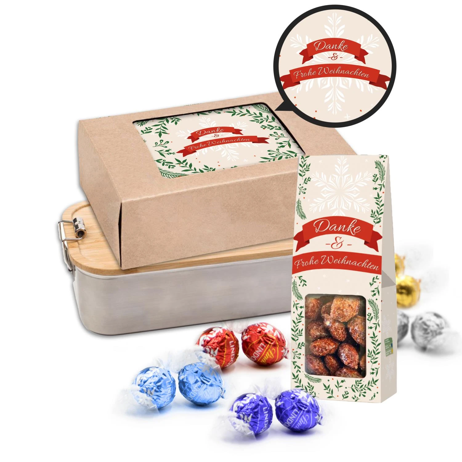 Lunchbox (Natur) - Gefüllt 1 Lunchbox (Natur) - Gefüllt